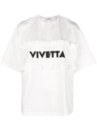 Vivetta Logo Applique T-shirt - White