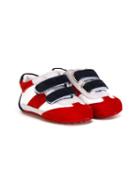 Tod S Kids Velcro Fastening Sneakers, Boy's, Size: 17, Red