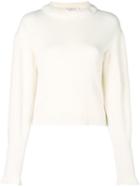 Philosophy Di Lorenzo Serafini Fold Collar Sweater - Neutrals