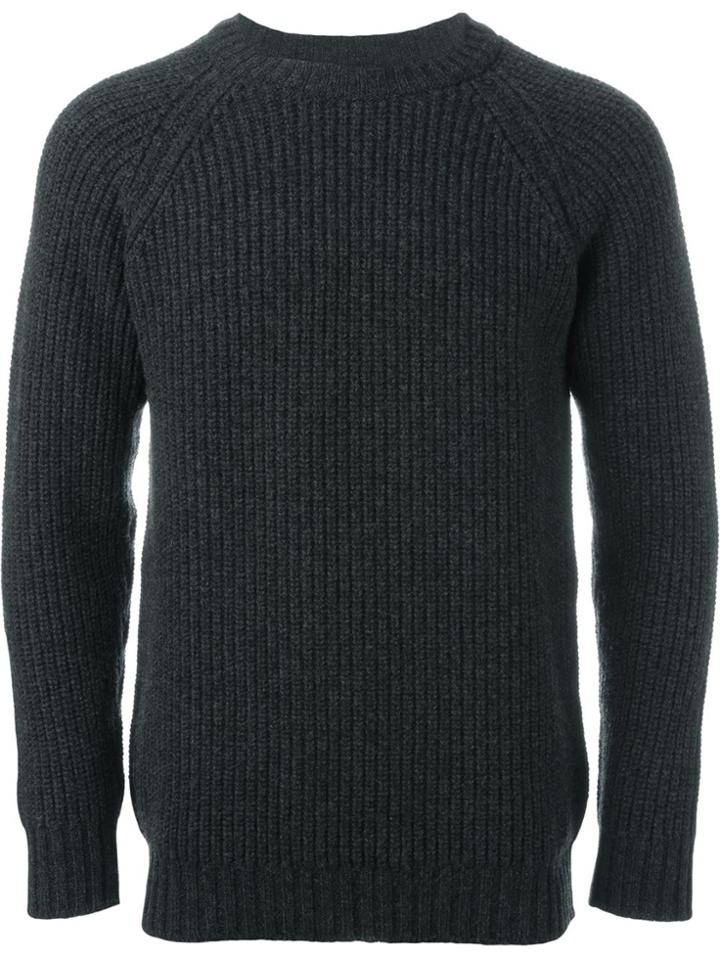 E. Tautz Rrs Crew Neck Jumper - Grey