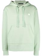 Acne Studios Ferris Face Hoodie - Green