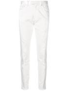 Undercover Distressed Slim Fit Trousers - White