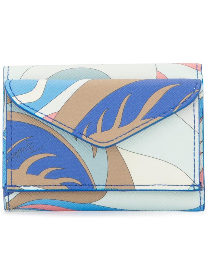 Emilio Pucci Multicoloured Wallet - Blue