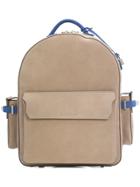 Buscemi Zipped Backpack - Brown