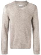 Maison Margiela - Classic Knitted Sweater - Men - Wool - Xl, Brown, Wool