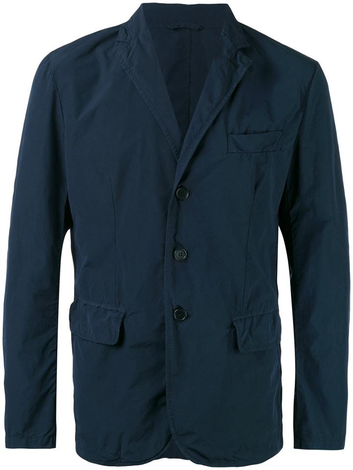 Aspesi - Relaxed Blazer - Men - Polyamide/polyester - L, Blue, Polyamide/polyester