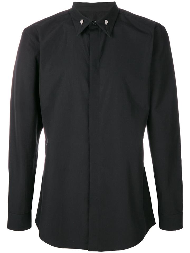 Givenchy Long-sleeve Fitted Shirt - Black