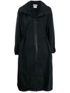 Bottega Veneta Oversized Mid-length Coat - Black
