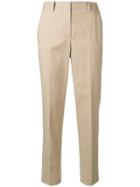 Incotex Tailored Cropped Chinos - Neutrals