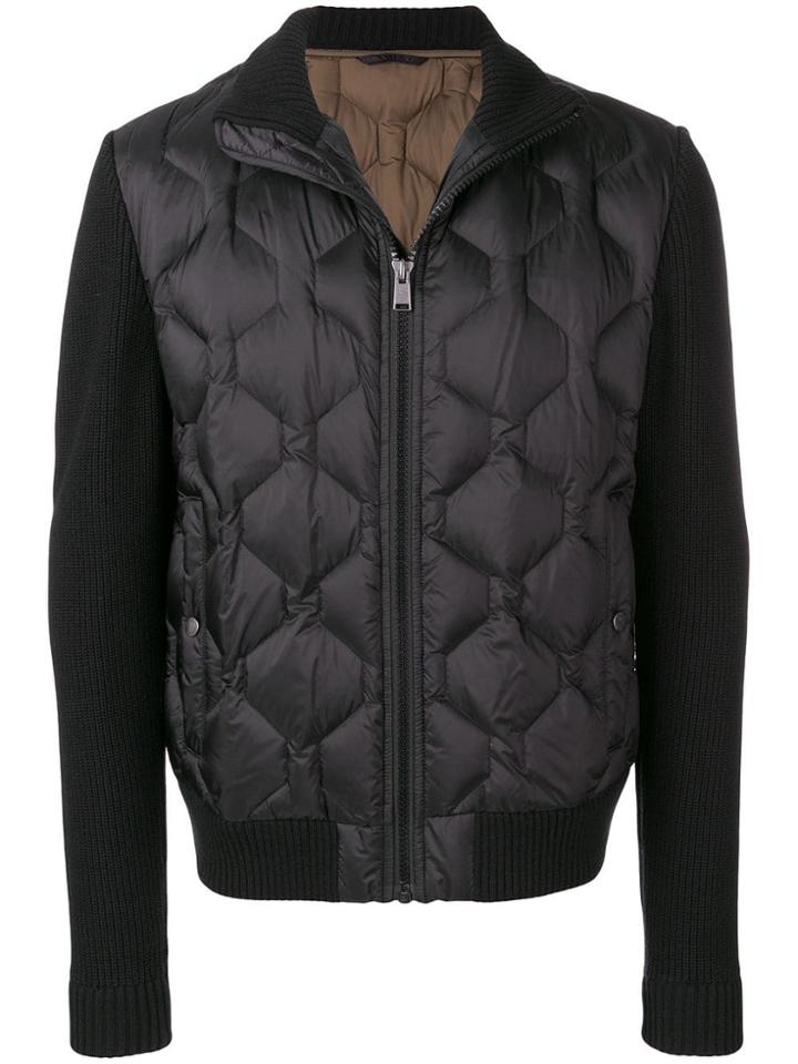 Boss Hugo Boss Padded Bomber Jacket - Black
