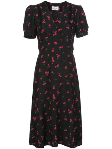 Hvn Paula Silk Dress - Black