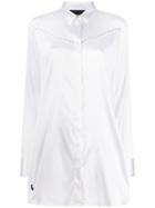 Philipp Plein Fringe-trimmed Shirt - White