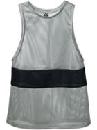 Ada + Nik Striped Mesh Tank