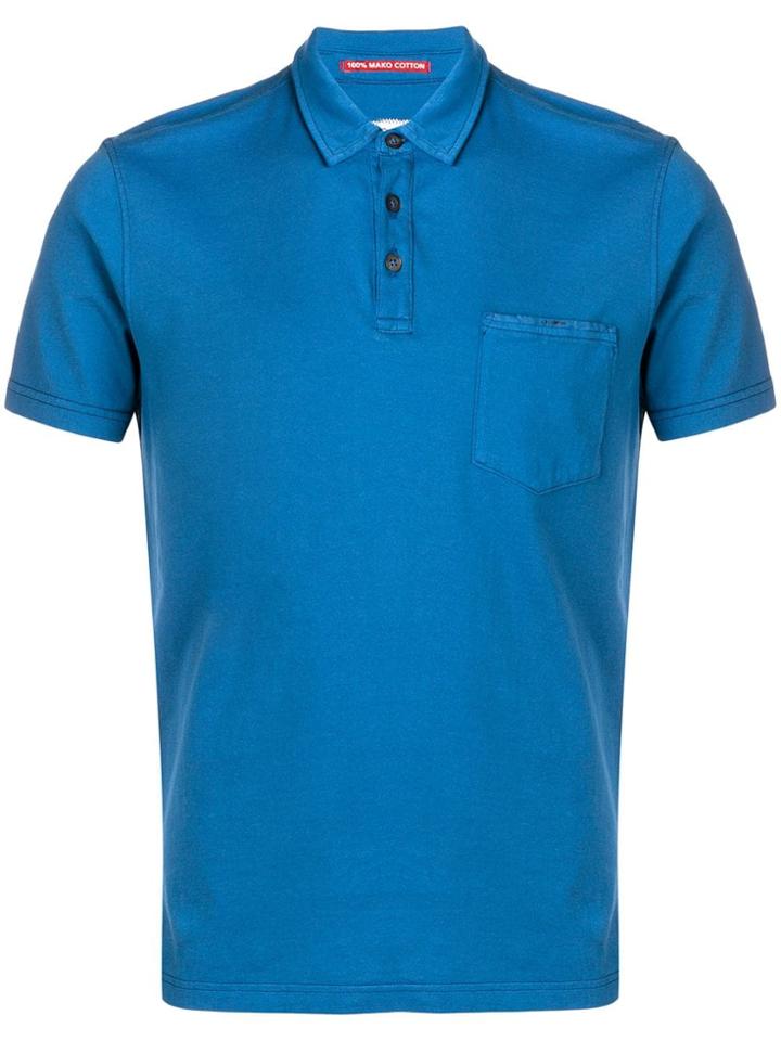 Cp Company Slim-fit Polo Shirt - Blue