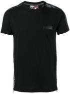 Plein Sport Logo Patch T-shirt, Men's, Size: Large, Black