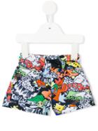 Kenzo Kids - Printed Swim Shorts - Kids - Polyester - 18 Mth