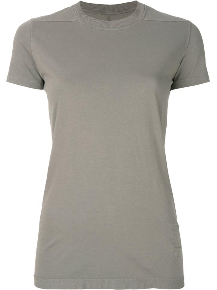 Rick Owens Drkshdw Ss Crew Level T-shirt - Grey