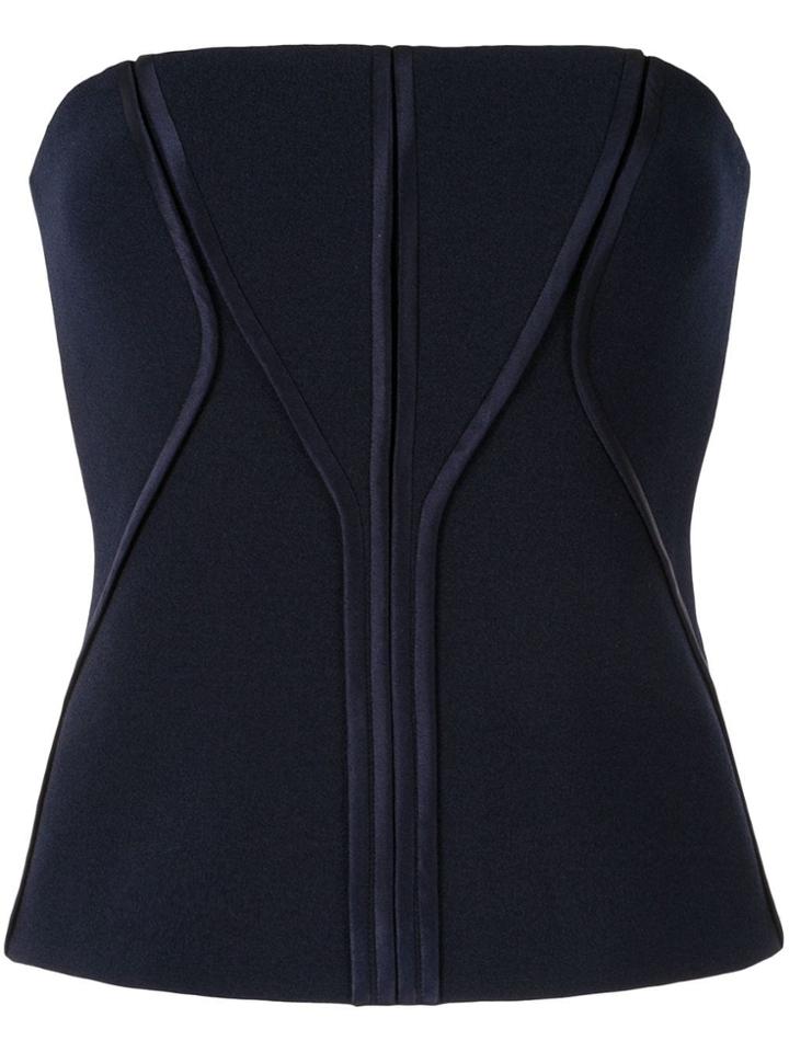 Dion Lee Annex Bustier Top - Blue
