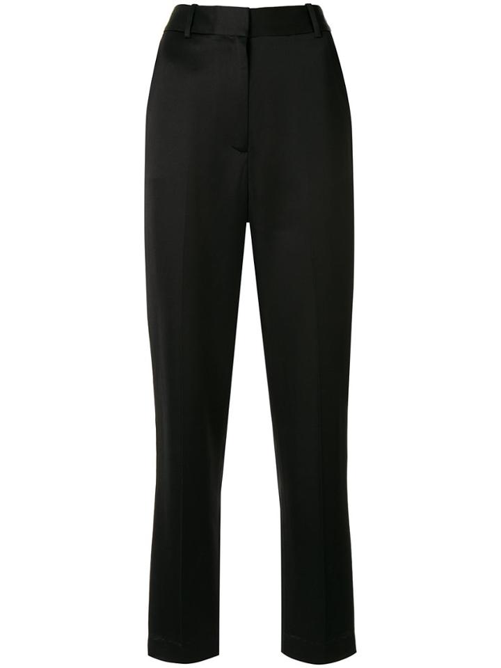 Partow Sawyer Straight Leg Trousers - Black
