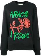 Aries Arose Sweatshirt, Women's, Size: 1, Black, Cotton