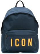 Dsquared2 Icon Backpack - Blue