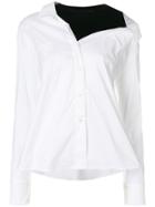 Federica Tosi Layered Asymmetric Shirt - White
