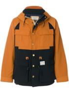 Neighborhood Colour-block Zipped Jacket - Yellow & Orange
