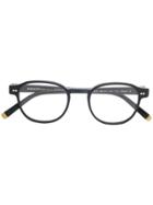 Moscot Round Frame Glasses - Black