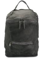 Giorgio Brato Oversized Double Zip Backpack - Grey