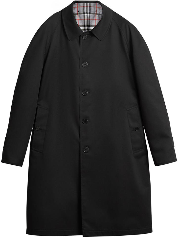 Burberry Reissued Reversible Car Coat - Black