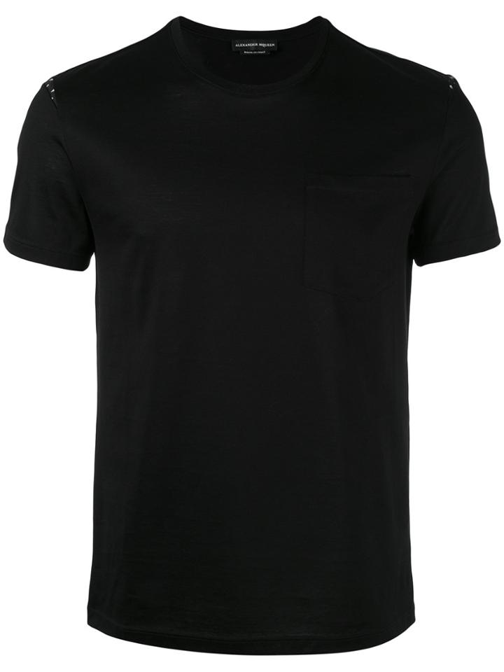 Alexander Mcqueen Chest Pocket T-shirt - Black