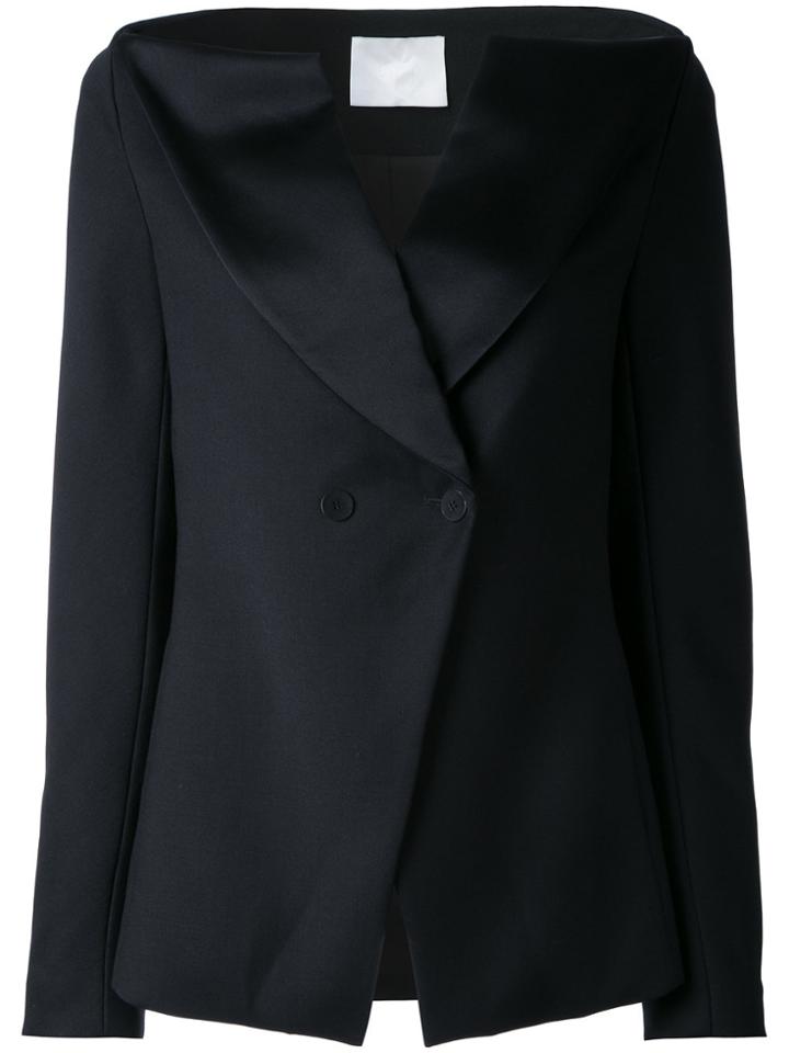 Dion Lee Horizontal Tuxedo Jacket - Black