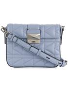Karl Lagerfeld K/kuilted New Mini Crossbody Bag - Blue