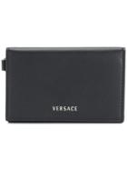 Versace Foldover Card Case - Black