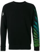 Marcelo Burlon County Of Milan Feather Print Sweatshirt - Black