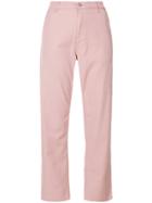 Carhartt Roll-up Straight Trousers - Pink & Purple