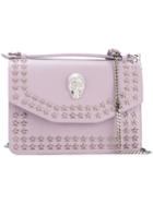 Philipp Plein - Anniversary Crossbody Bag - Women - Calf Leather/polyester/metal (other) - One Size, Women's, Pink/purple, Calf Leather/polyester/metal (other)