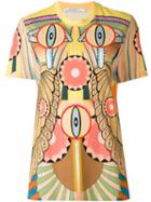 Givenchy 'crazy Cleopatra' Print T-shirt, Women's, Size: 38, Cotton