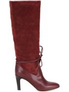 Chloé 'konor' Boots - Red