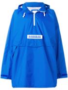 Napa By Martine Rose Oversized Hooded Jacket - Blue