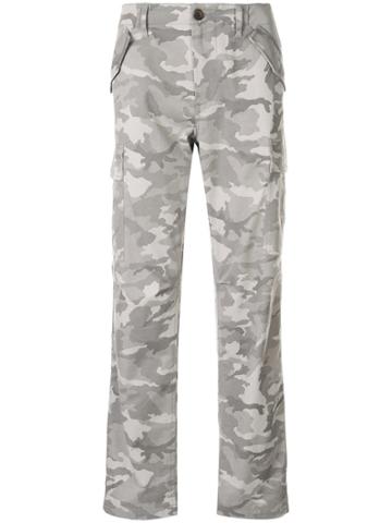 Ports V Camouflage Trousers - Grey