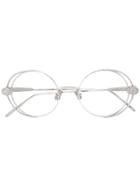 Boucheron Round-frame Glasses - Metallic