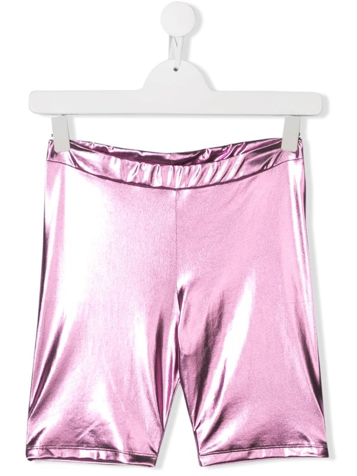 Andorine Teen Metallic Shorts - Pink