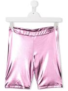 Andorine Teen Metallic Shorts - Pink