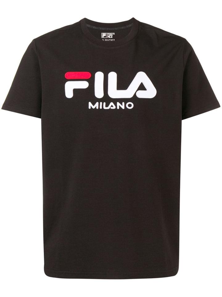 Fila Embroidered Logo T-shirt - Black