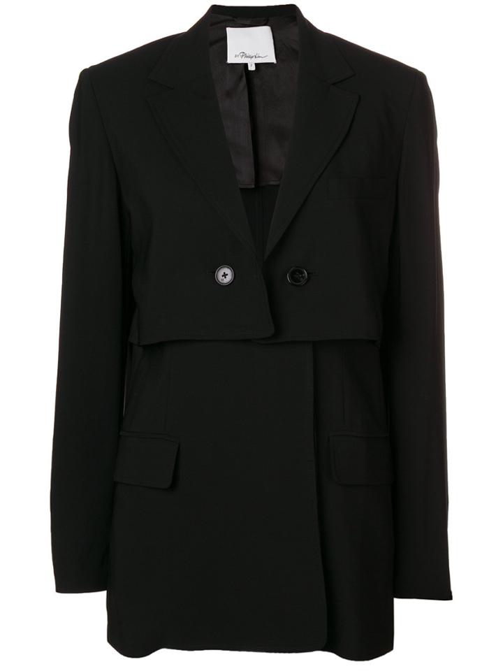 3.1 Phillip Lim Tiered Blazer - Black