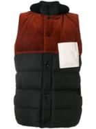 Marni Padded Patch Gilet - Blue