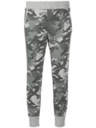 Loveless Camouflage Print Track Pants - Grey