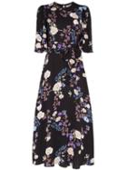 Bytimo Floral Print Tie-waist Dress - Multicolour