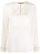 Twin-set Pearl-embellished Blouse - Neutrals